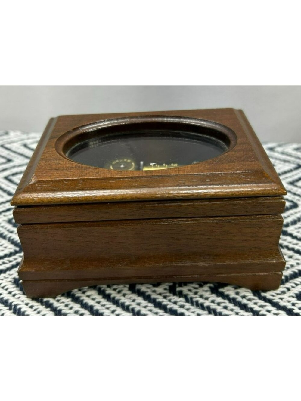 VTG Reuge 5in Wooden Music Box Swiss Musical Movement South Amana Iowa Tested - Picture 7 of 9